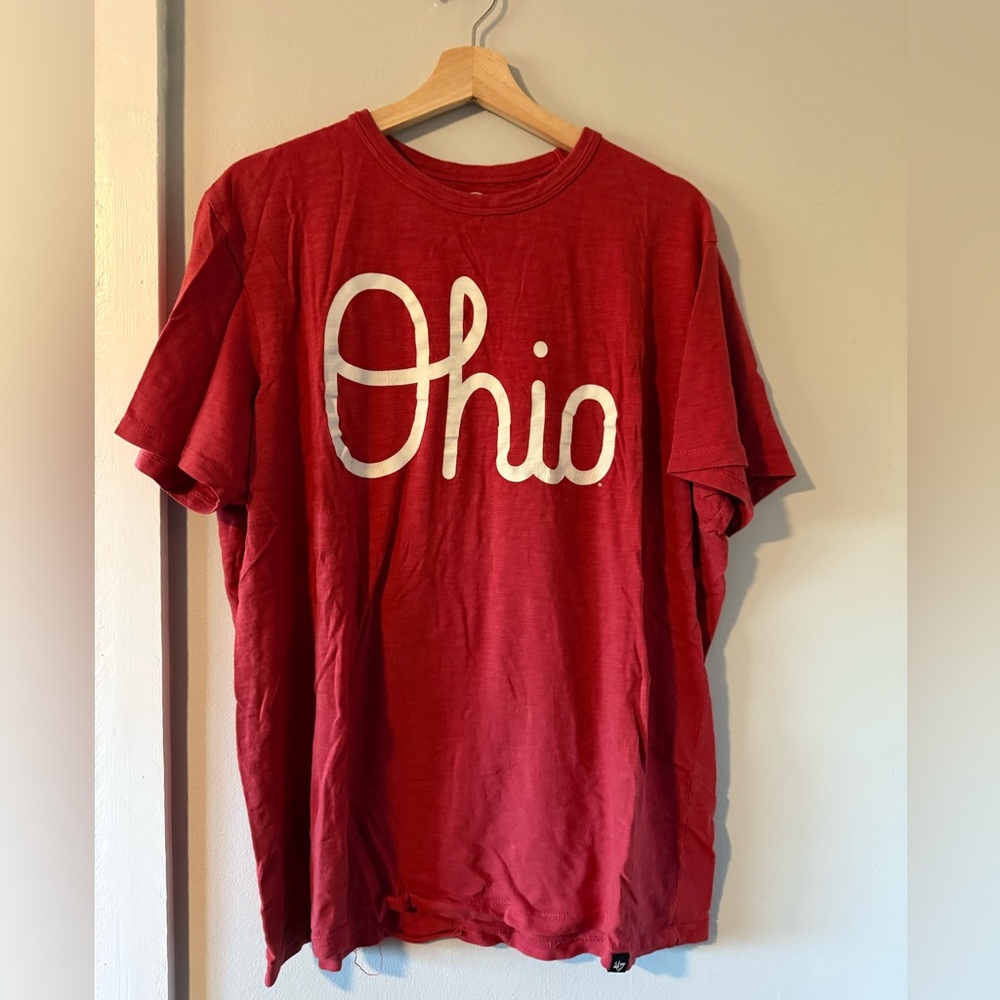 47’ Brand Ohio State Scrum Shirt, XL, Scarlet